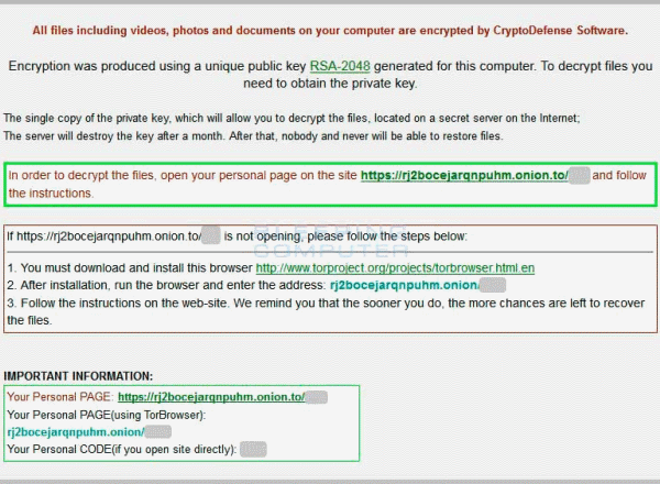 CryptoDefense